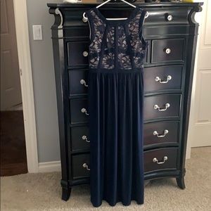 Floor length dress